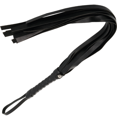 Frusta bondage Darkness in nero, eleganza e controllo BDSM